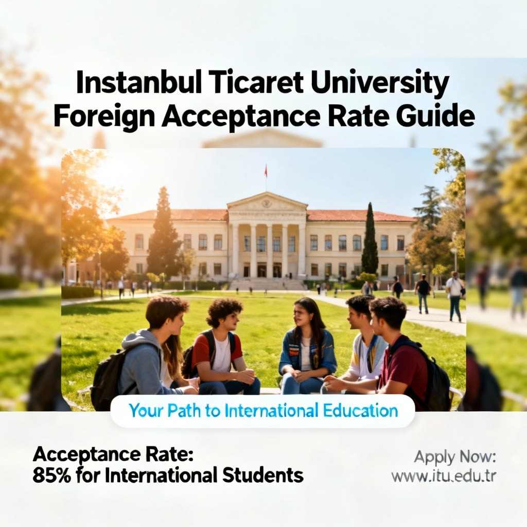 Istanbul Ticaret University acceptance rate for foreigners