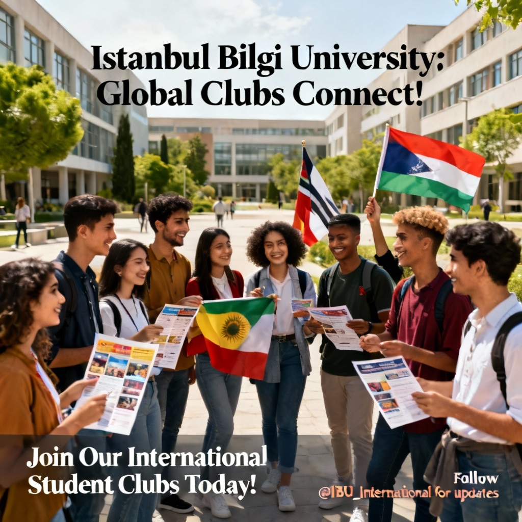Istanbul Bilgi University student clubs and societies for foreigners