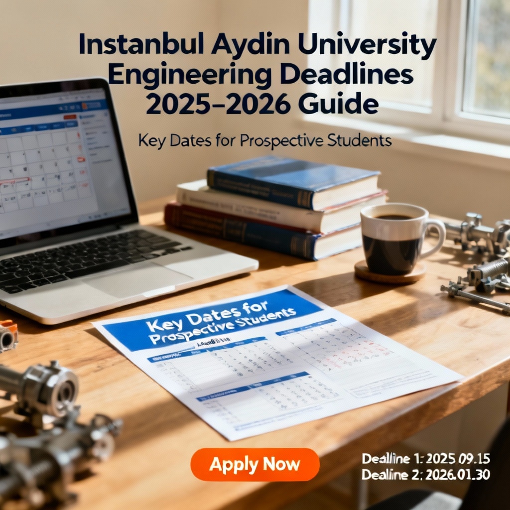 Istanbul Aydın University engineering programs updated deadlines