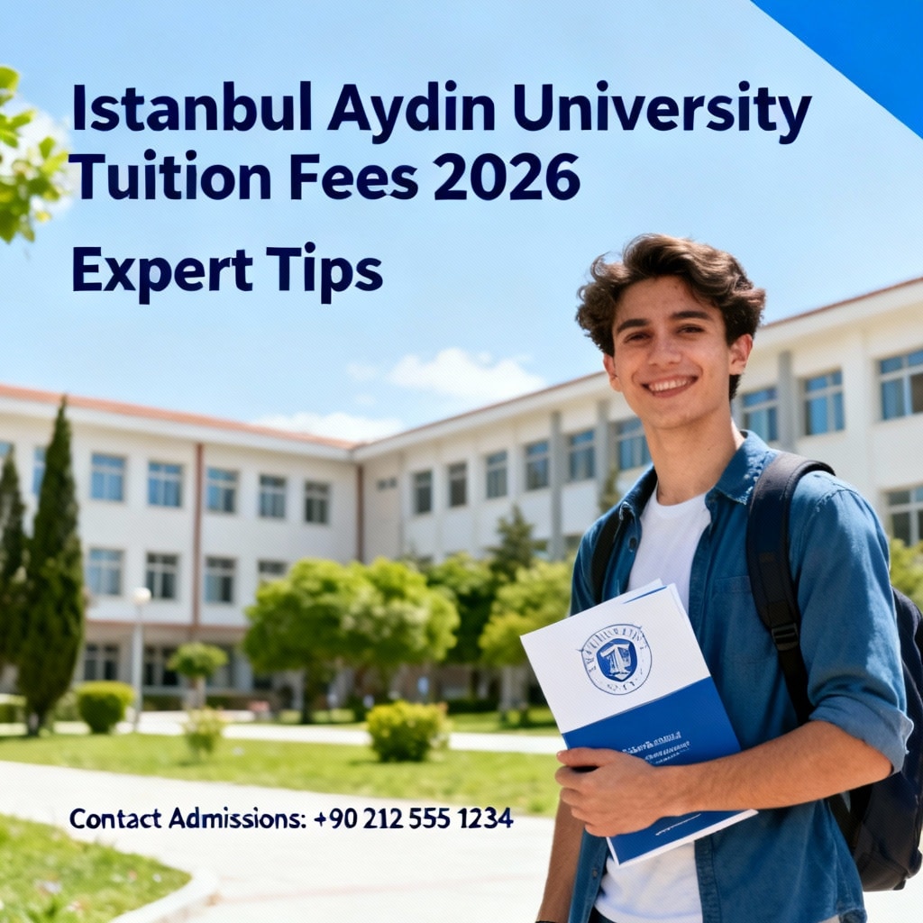 Istanbul Aydın University tuition fees 2026 expert tips