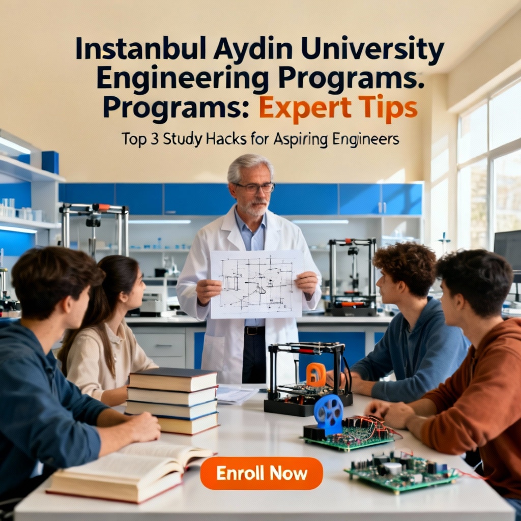 Istanbul Aydın University engineering programs expert tips