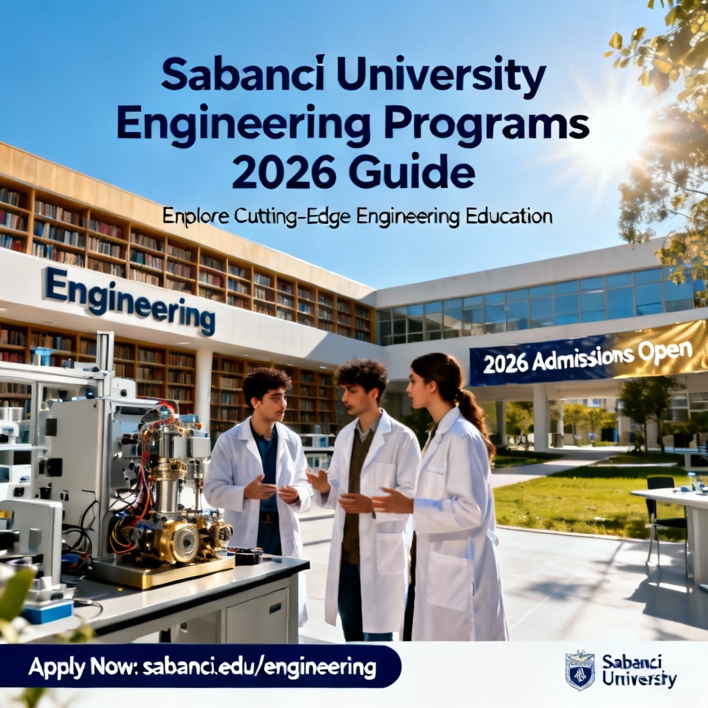 Sabancı University engineering programs 2026 guide