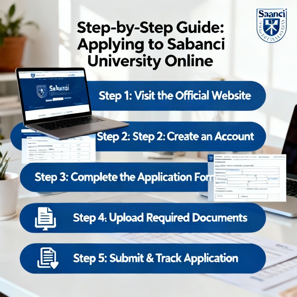 Sabancı University how to apply online step by step