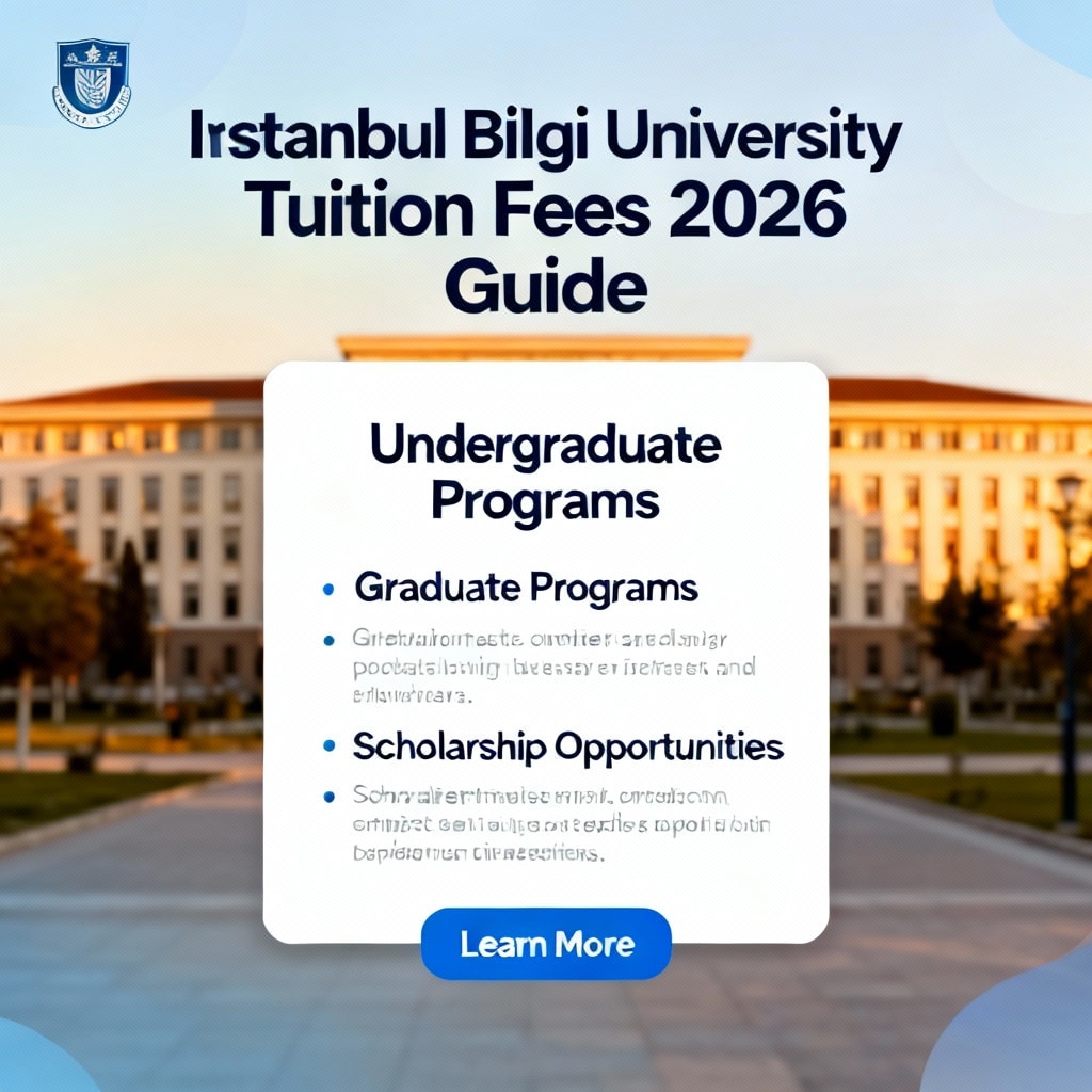 Istanbul Bilgi University tuition fees 2026 2026 guide
