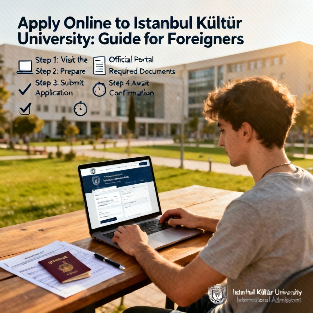 Istanbul Kültür University how to apply online for foreigners