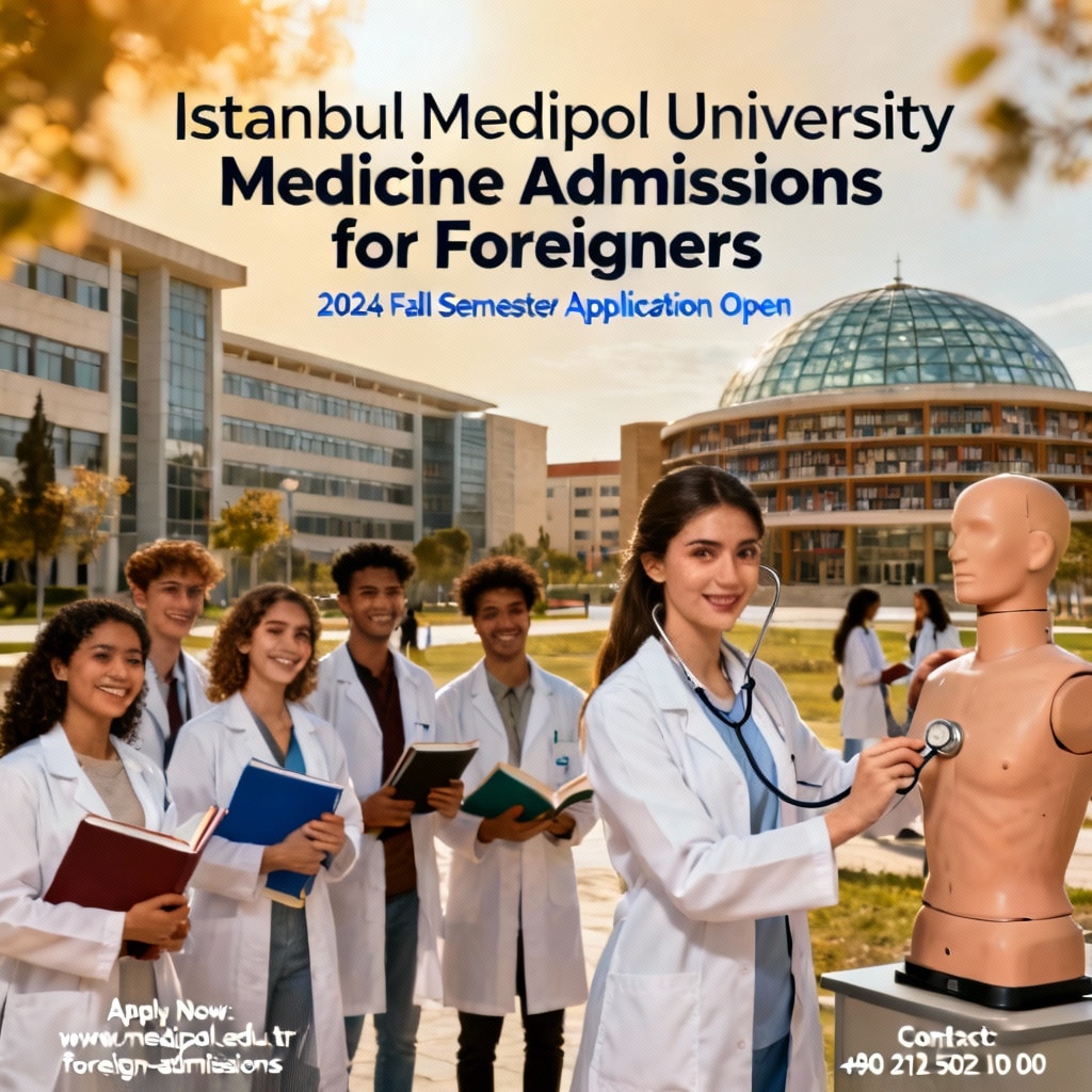 İstanbul Medipol University medical faculty admission for foreigners