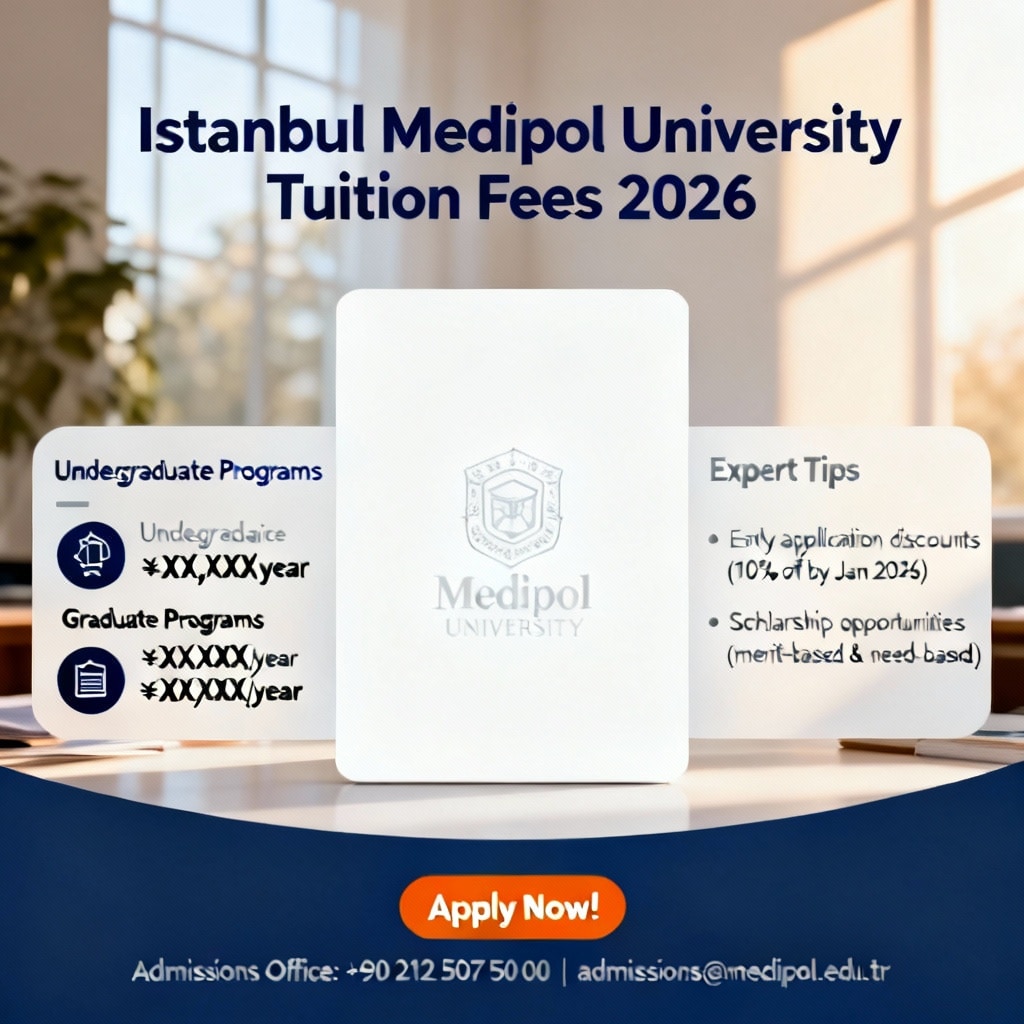 İstanbul Medipol University tuition fees 2026 expert tips