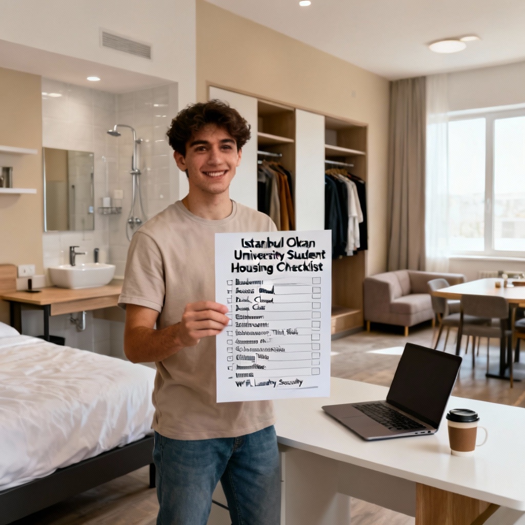 Istanbul Okan University student housing complete checklist
