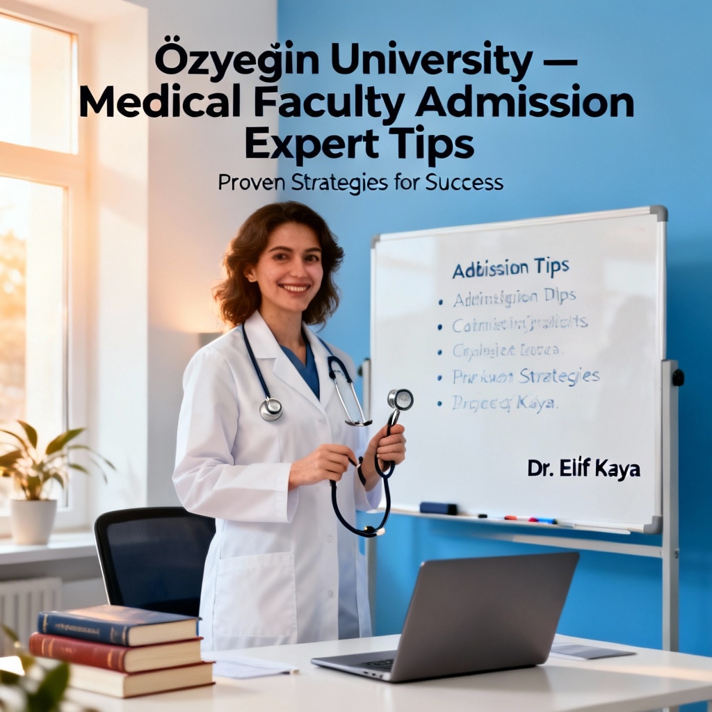 Özyeğin University medical faculty admission expert tips