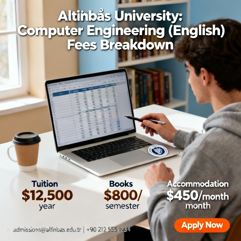 Altınbaş University computer science in English fees breakdown
