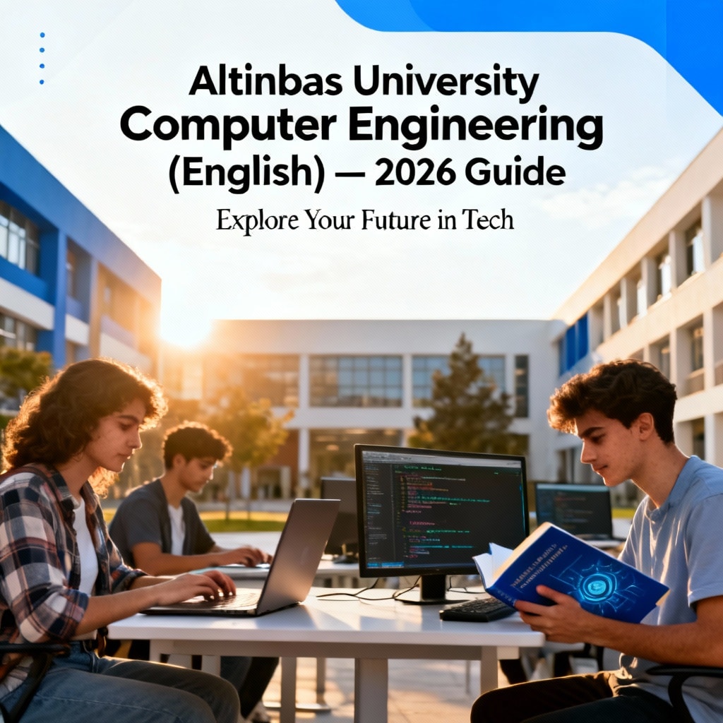 Altınbaş University computer science in English 2026 guide