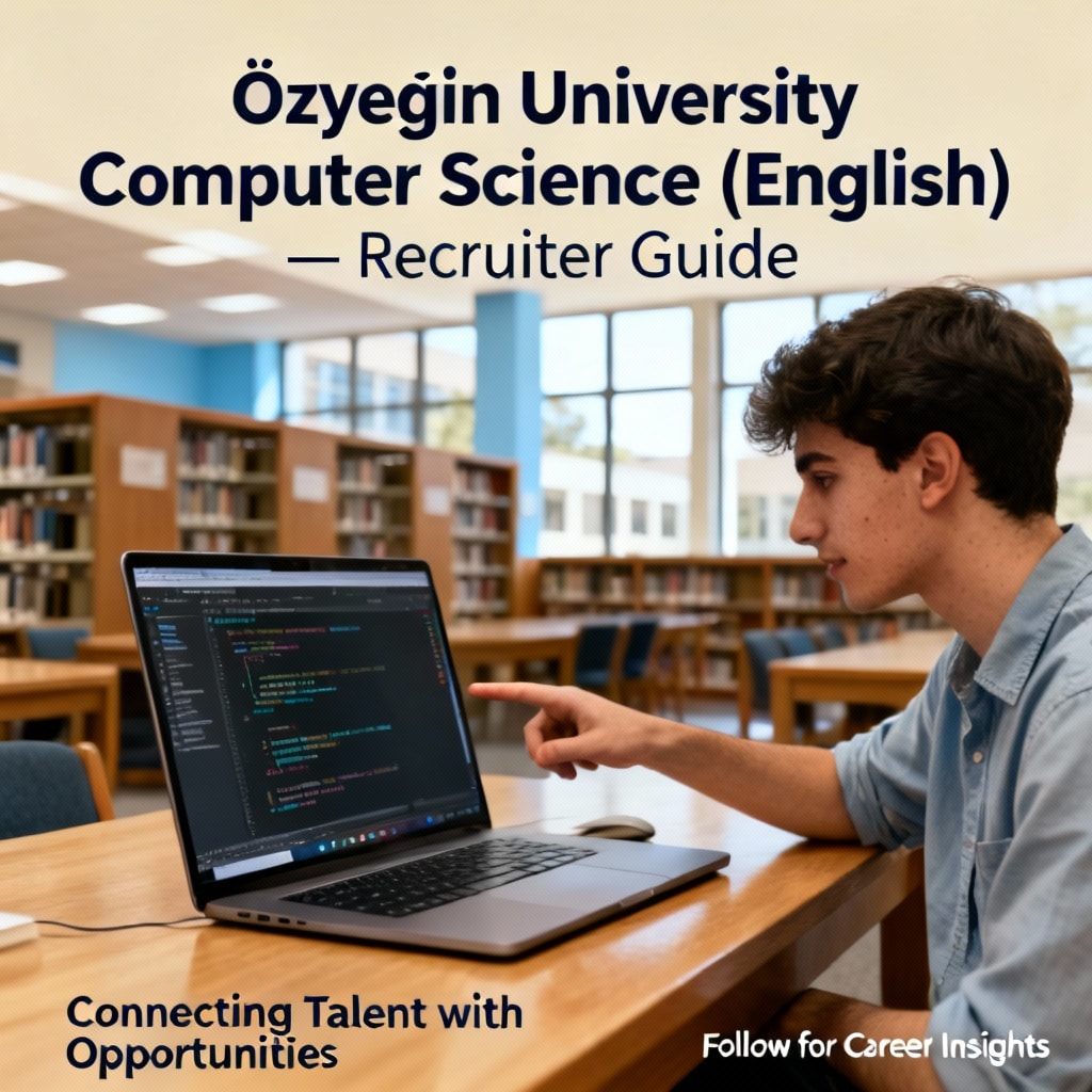 Özyeğin University computer science in English in English