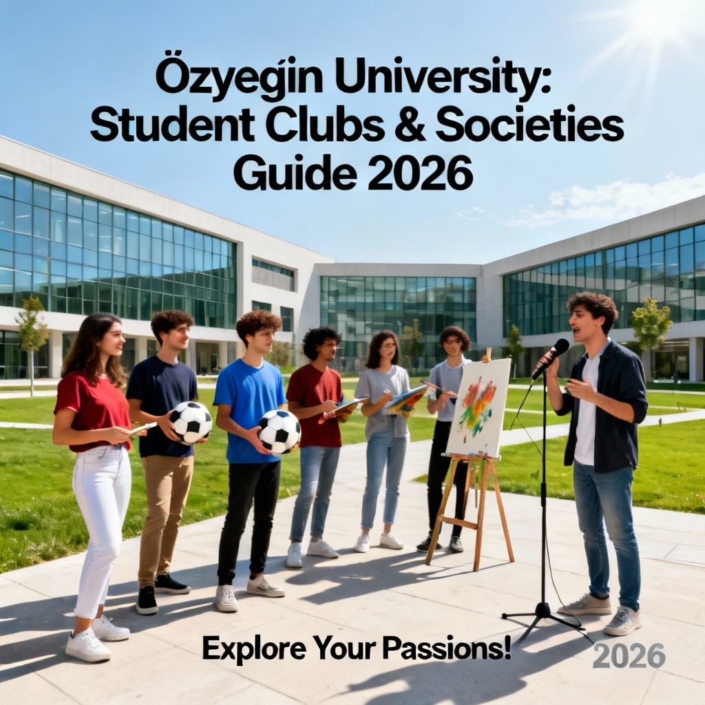 Özyeğin University student clubs and societies 2026 guide