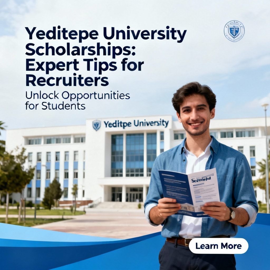 Yeditepe University scholarships for international students expert tips