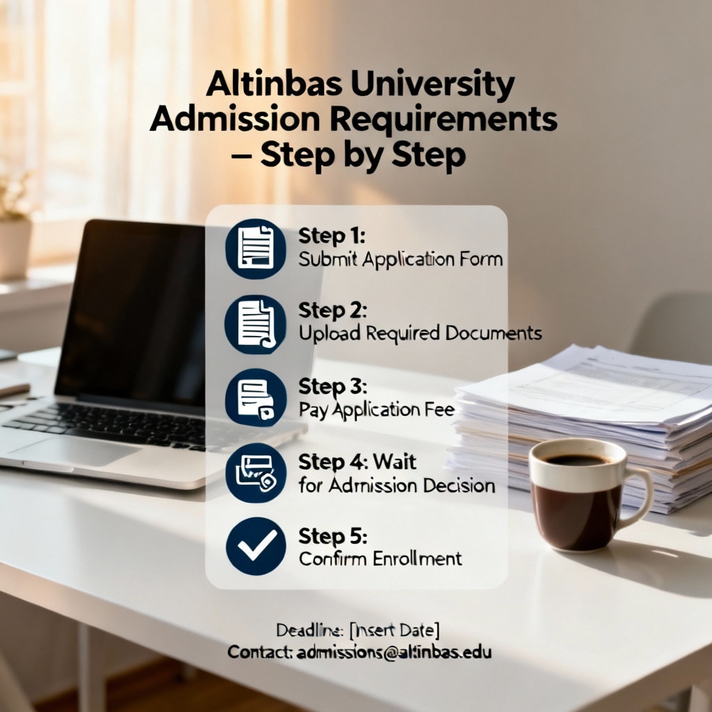 Altınbaş University admission requirements step by step