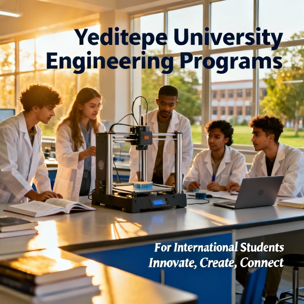 Yeditepe University engineering programs for foreigners