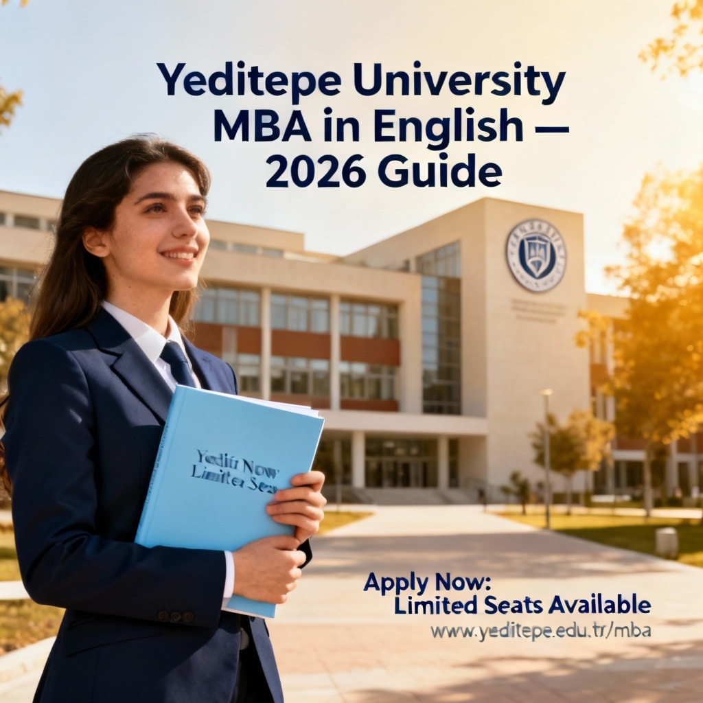 Yeditepe University MBA in English 2026 guide
