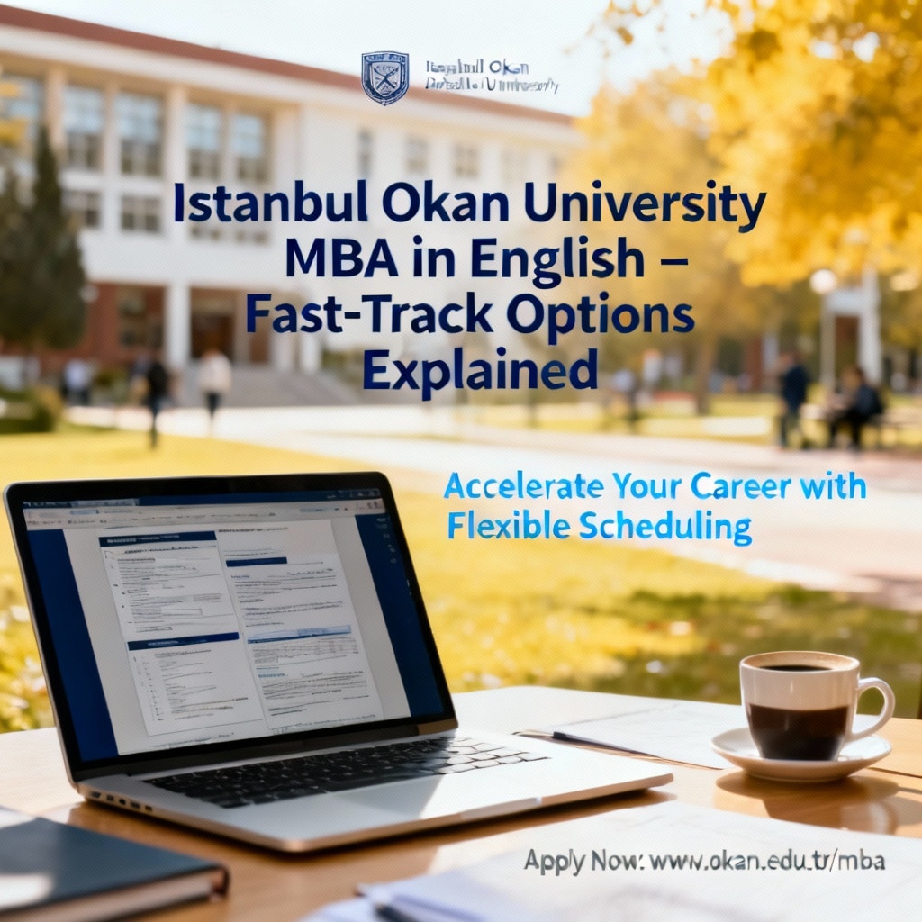 Istanbul Okan University MBA in English fast-track options