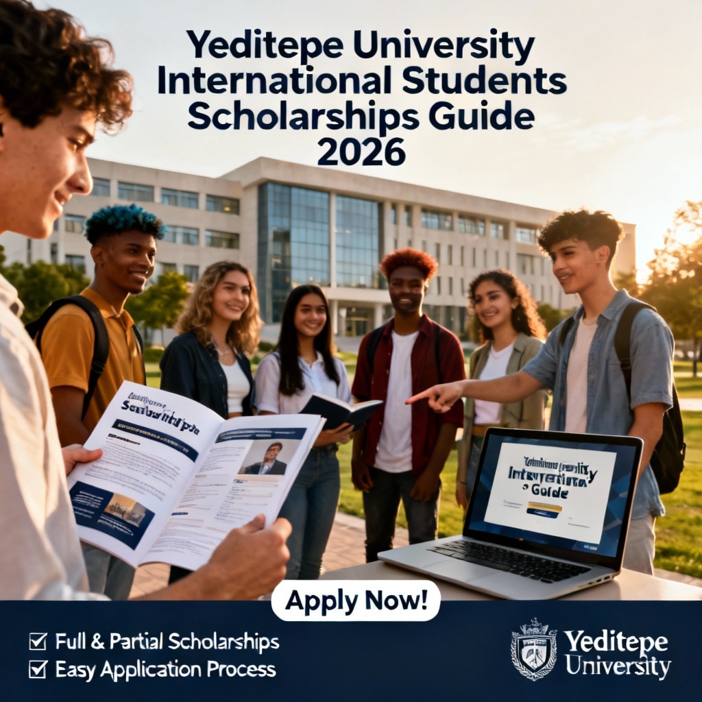 Yeditepe University scholarships for international students 2026 guide