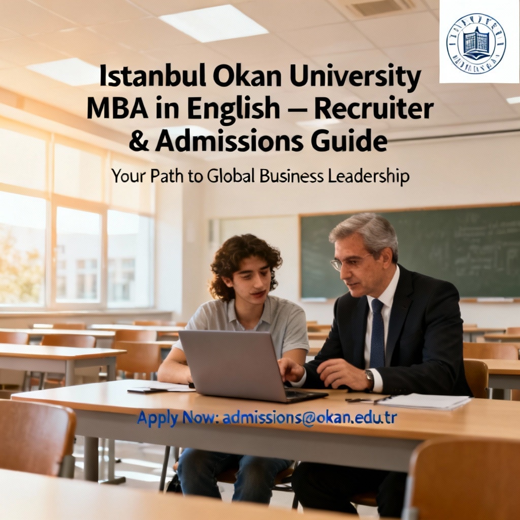 Istanbul Okan University MBA in English for foreigners