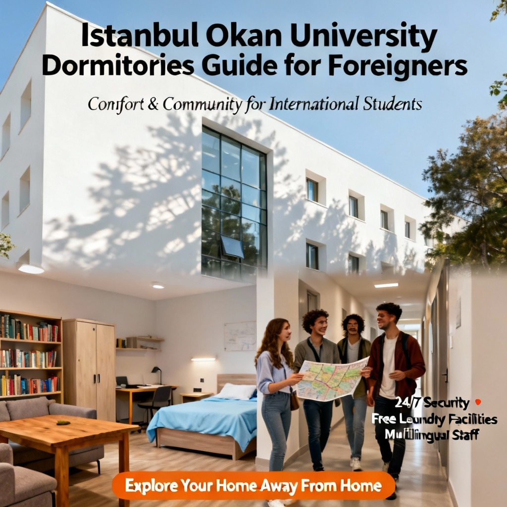 Istanbul Okan University dormitories guide for foreigners