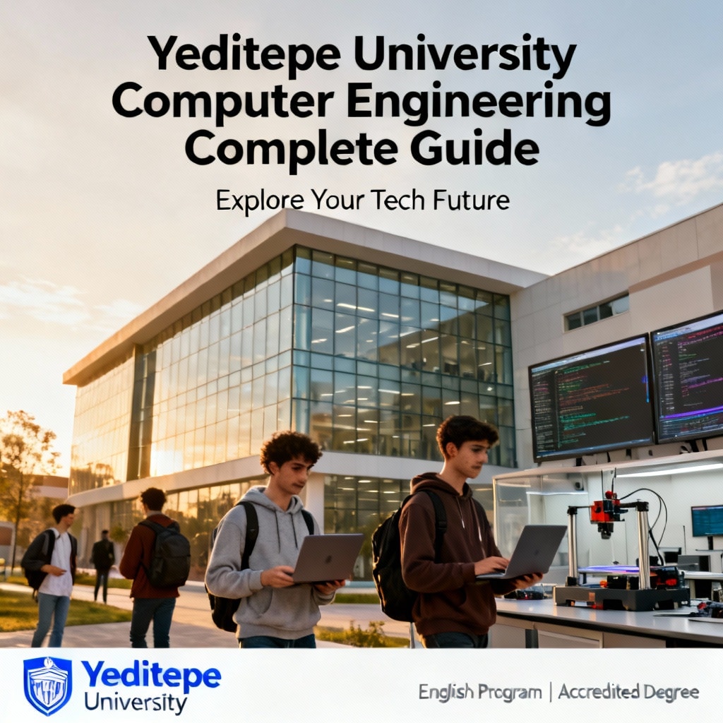 Yeditepe University computer science in English for foreigners