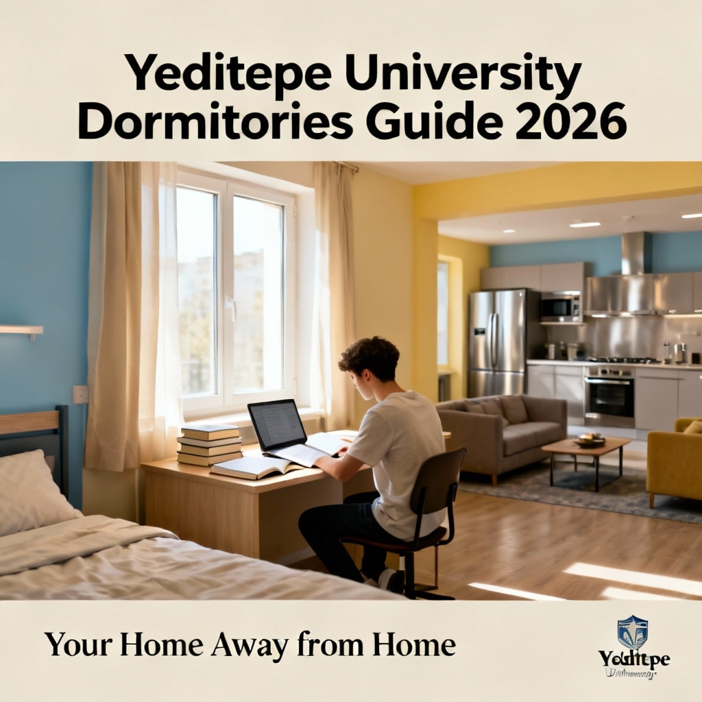Yeditepe University dormitories guide 2026 guide